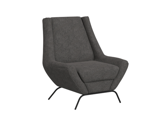 Tyne - Arm Chair - Iron Gray