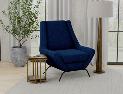 Tyne - Arm Chair - Midnight Blue