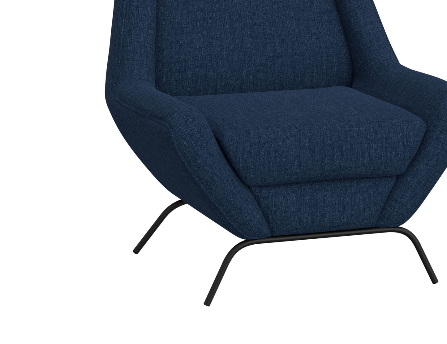 Tyne - Arm Chair - Midnight Blue