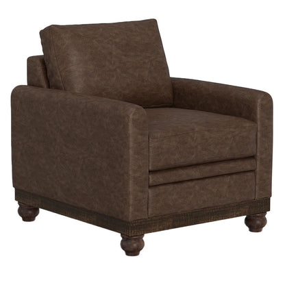 Pueblo Gray - Armchair - Brown