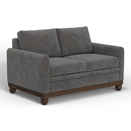 Pueblo Gray - Loveseat - Iron Gray