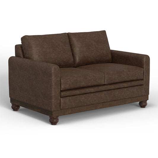 Pueblo Gray - Loveseat - Brown