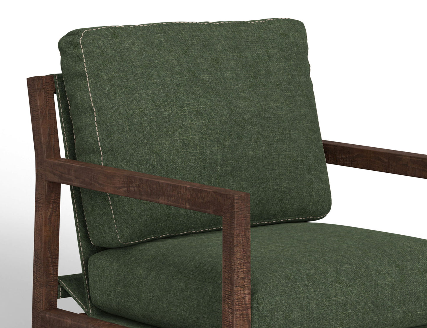 Milan - Arm Chair - Olive Green