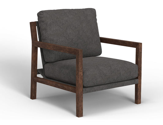 Milan - Arm Chair - Iron Gray