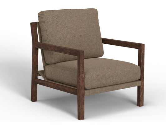 Milan - Arm Chair - Brown Camel