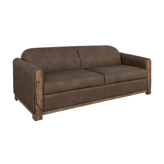 Balam - Loveseat - Dark Brown