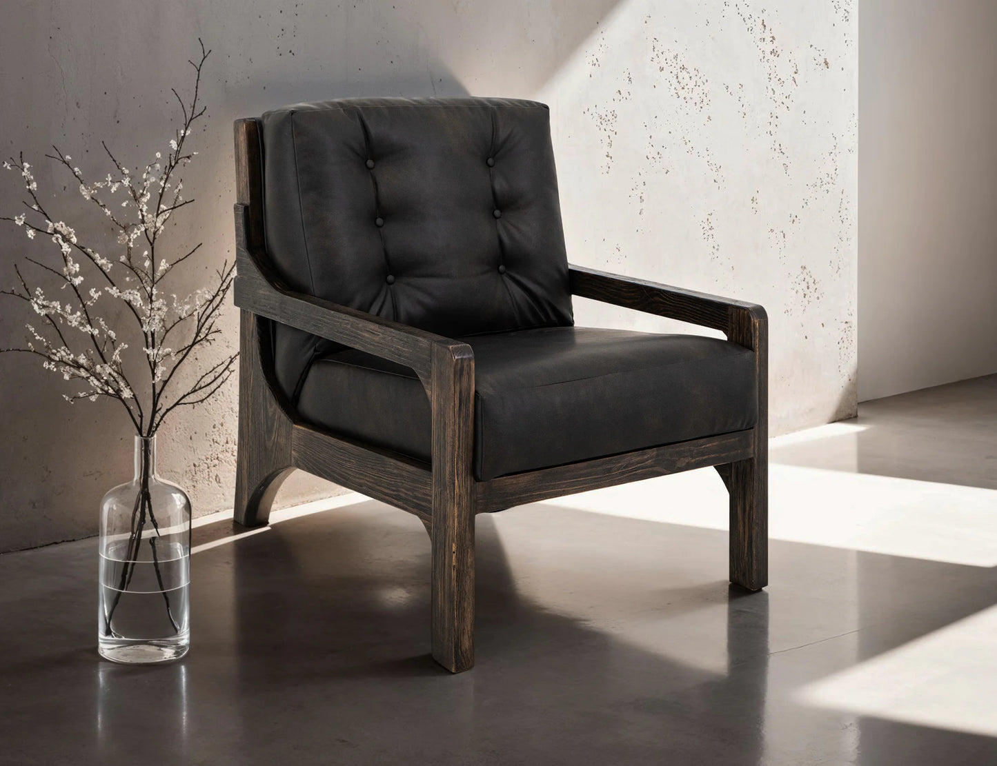 Black Balam - Armchair - Licorice Black