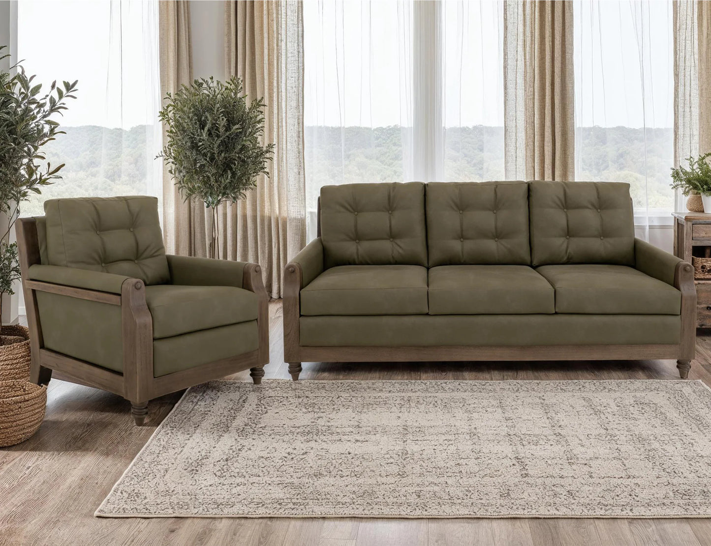 Xel-Ha II - Loveseat - Sand Brown