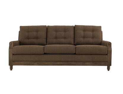 Xel-Ha II - Upholstered Sofa - Carnelian Brown