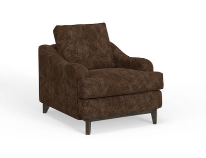 Alfa - Arm Chair - Chocolate Brown