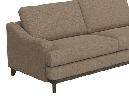 Alfa - Loveseat - Brown Camel