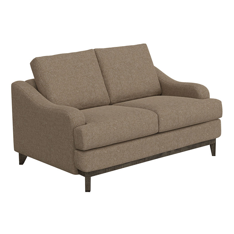 Alfa - Loveseat - Brown Camel