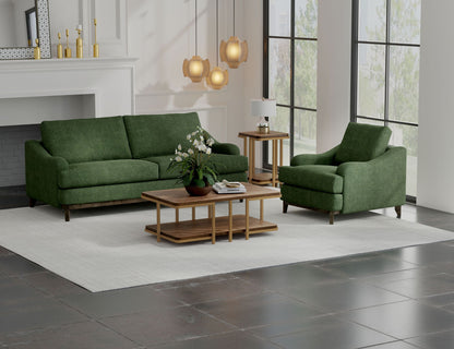 Alfa - Sofa - Olive Green