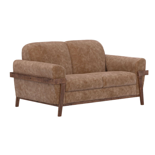 Loft Brown - Loveseat - Caramel Color