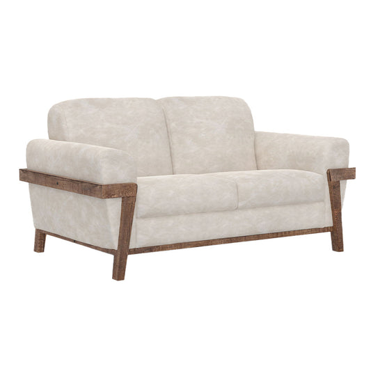 Loft Brown - Loveseat - Marfil