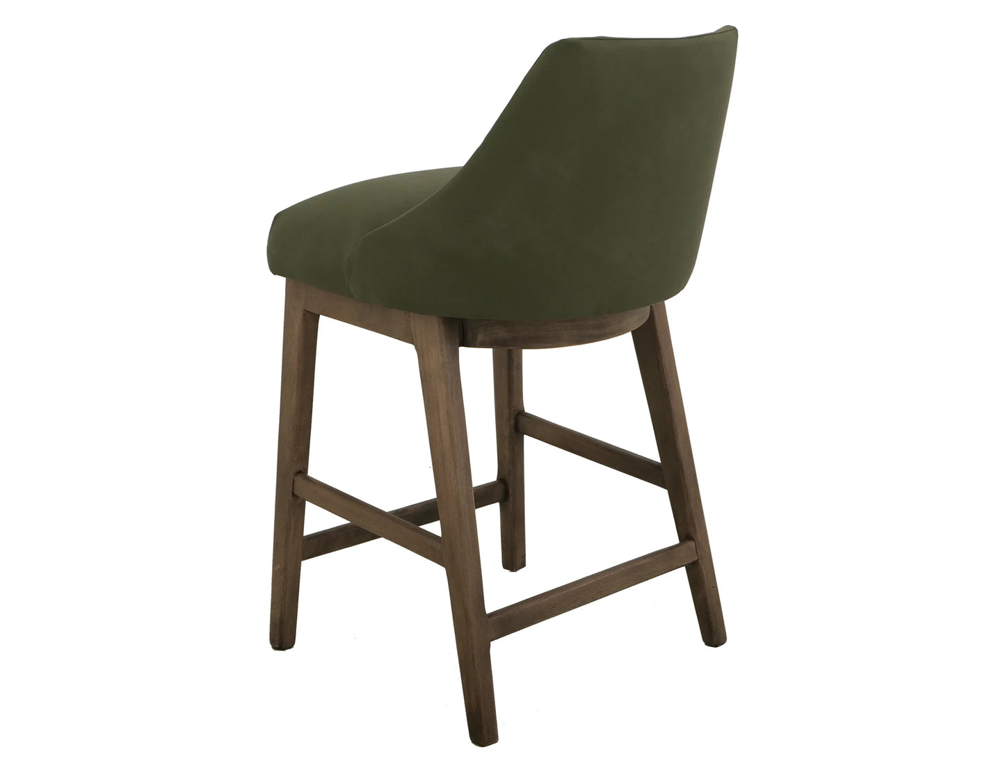Mezquite - 30" Upholstered Barstool - Moss Green