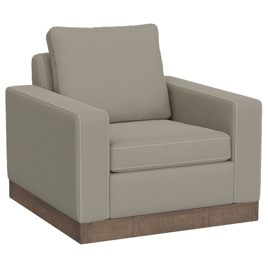 Georgia - Armchair - Almond Gray