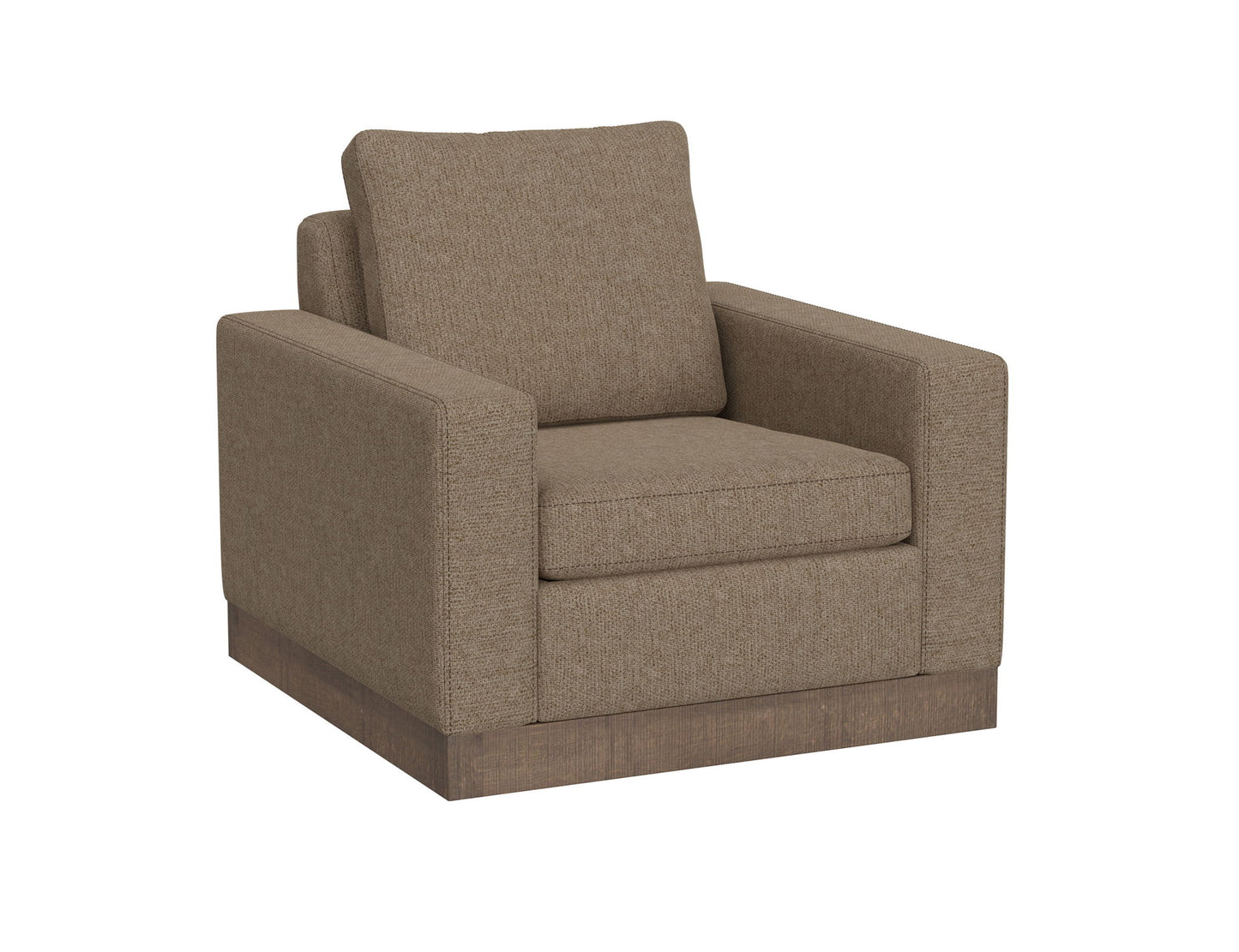 Georgia - Armchair - Camel Brown