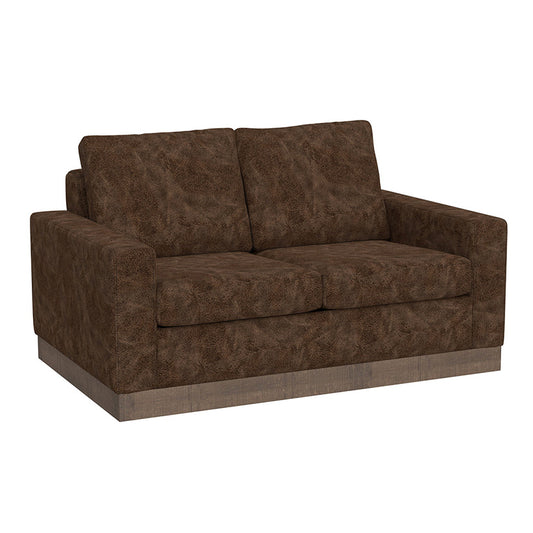 Georgia - Loveseat - Chocolate Brown