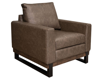 Blackburn - Arm Chair - Chocolate Brown