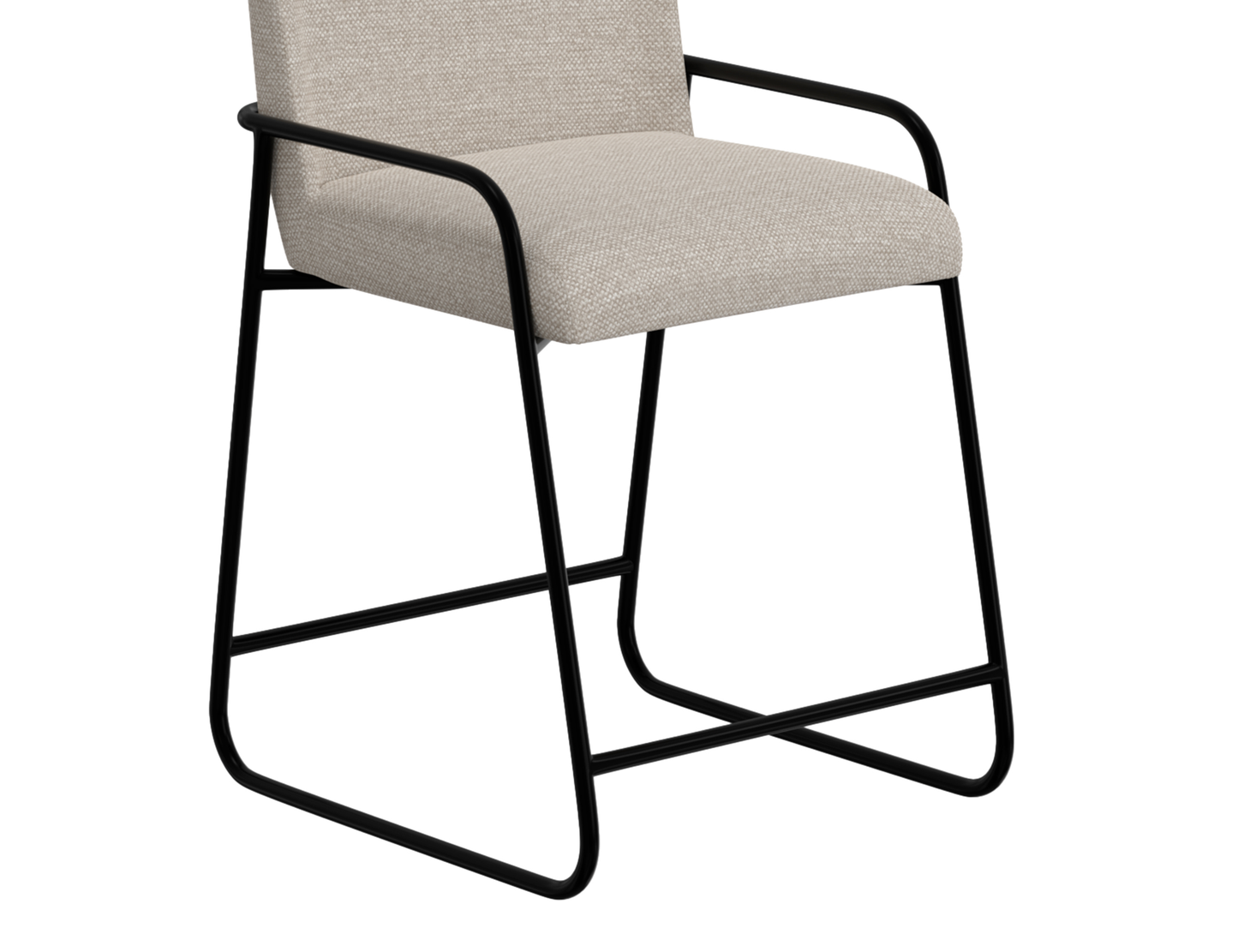 Comala - Metal Bar Stool - Agreeable Gray