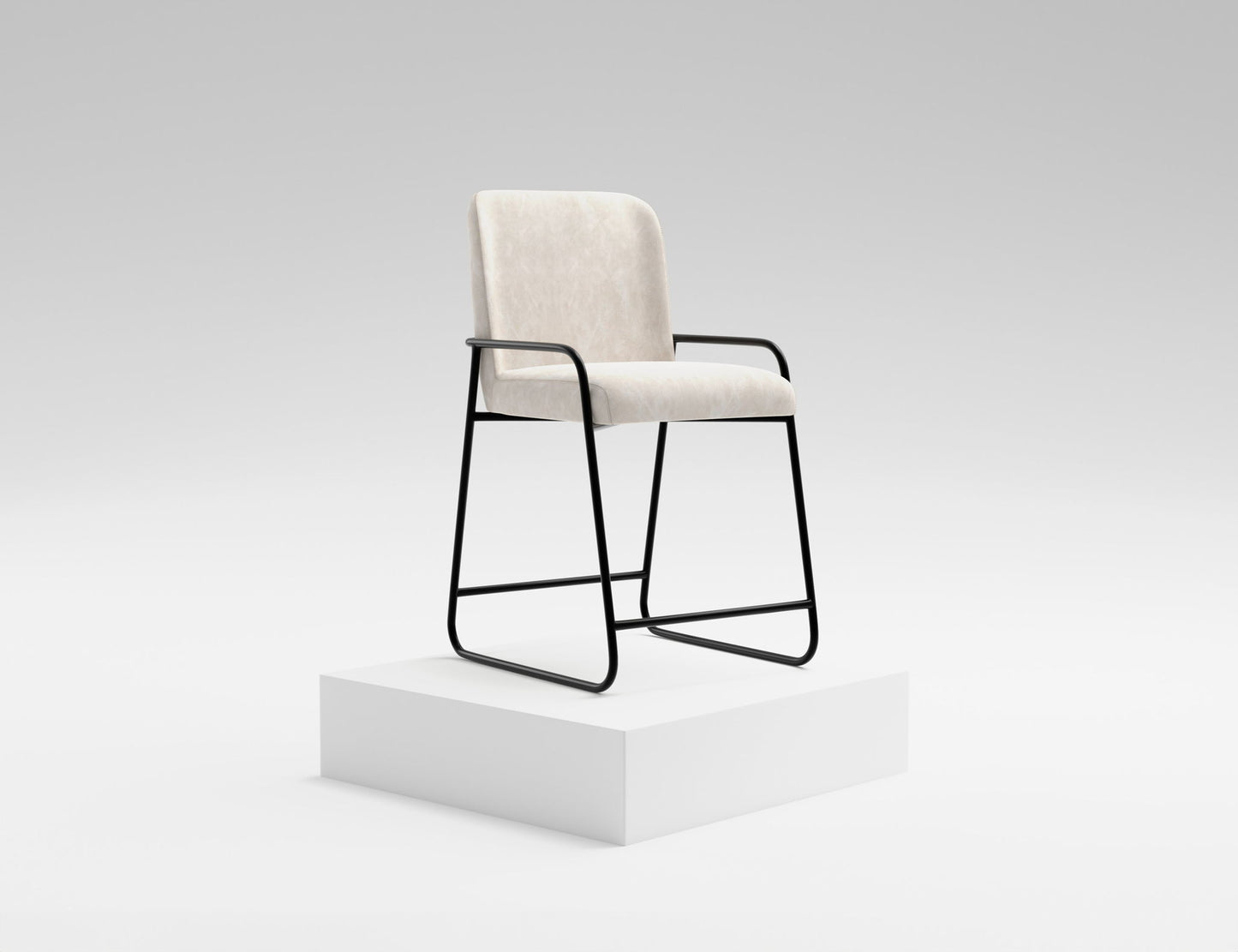 Comala - Modern Bar Stool - Marfil