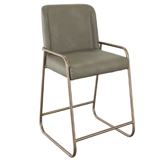 Seating - 24" IUP Barstool - Green / Gold