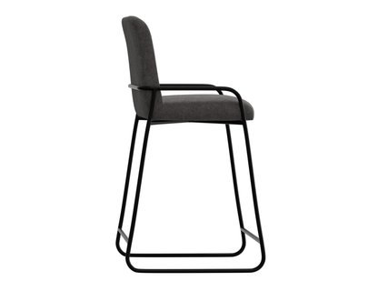 Comala - Metal Bar Stool - Iron Gray