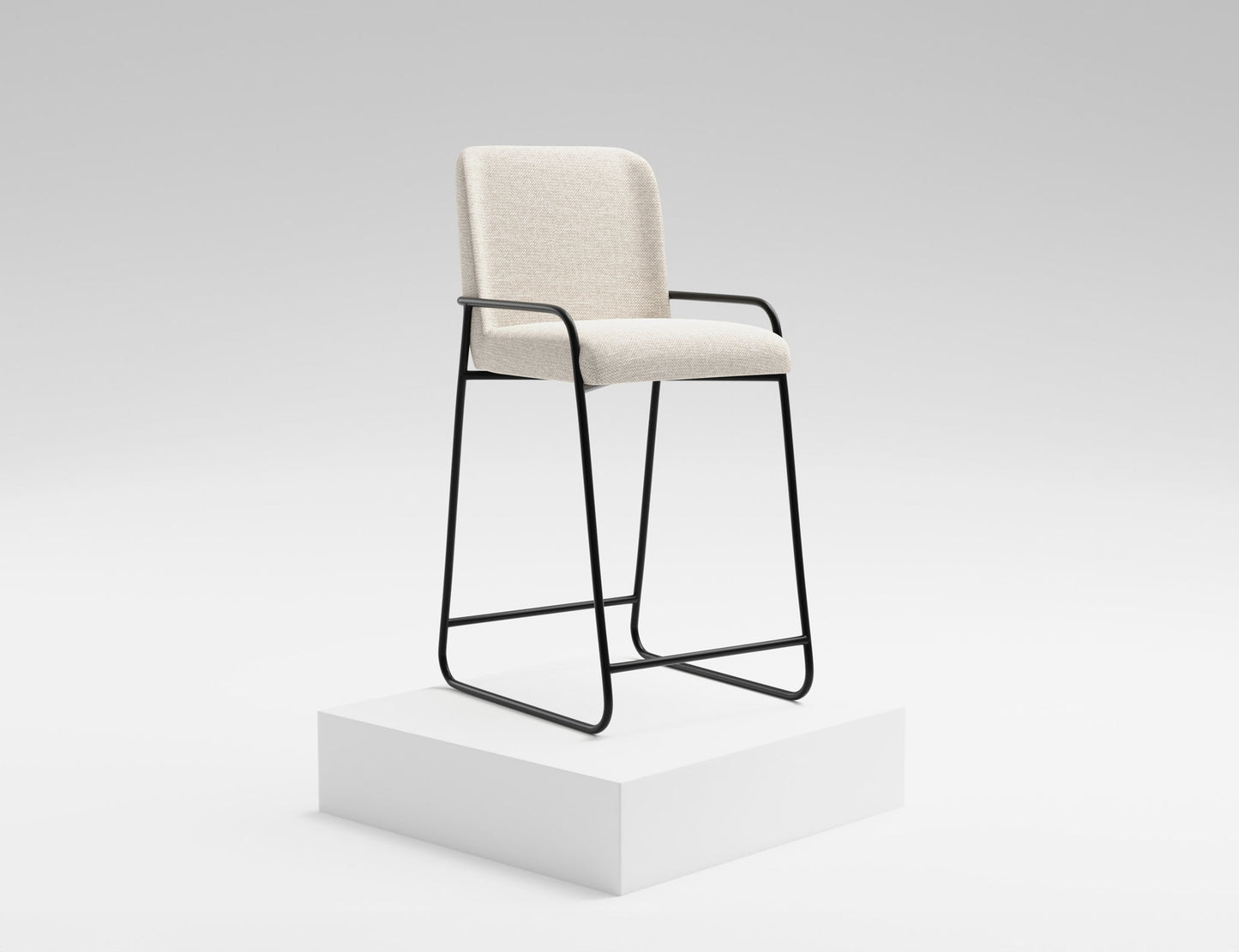 Comala - Bar Stool - Agreeable Gray