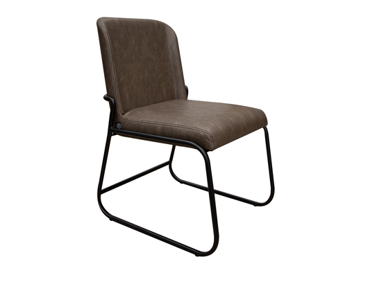 Comala - Upholstered Chair - Chocolate Brown