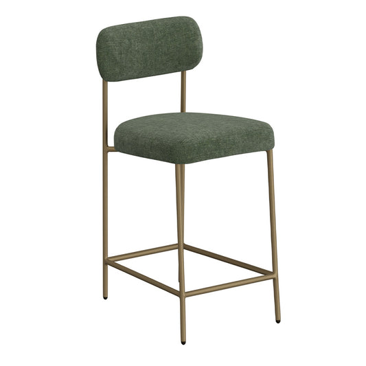 Salamanca - Bar Stool - Tribu Forest Green/ Olive Green