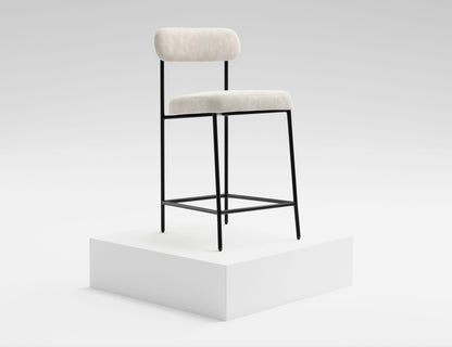 Salamanca - Upholstered Bar Stool - Marfil