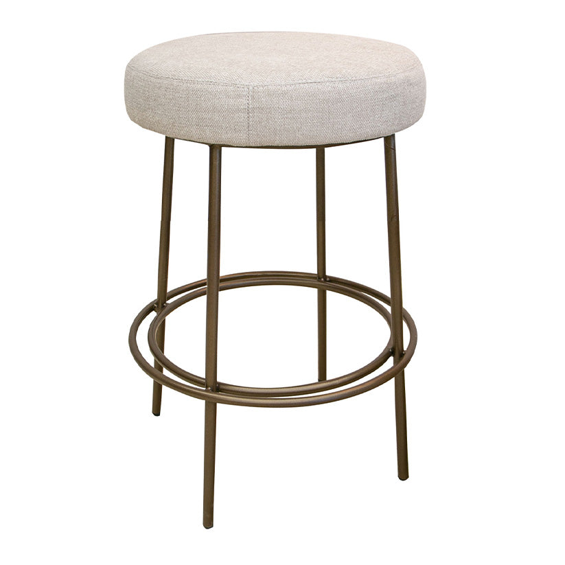 Frida - Metal Stool - Agreeable Gray