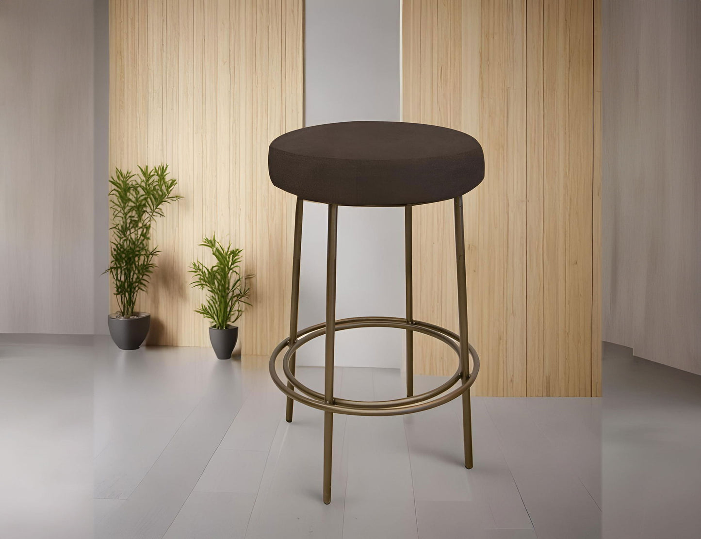 Frida - 24" Stool - Chocolate Brown