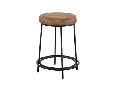 Frida - Stool - Orange / Black