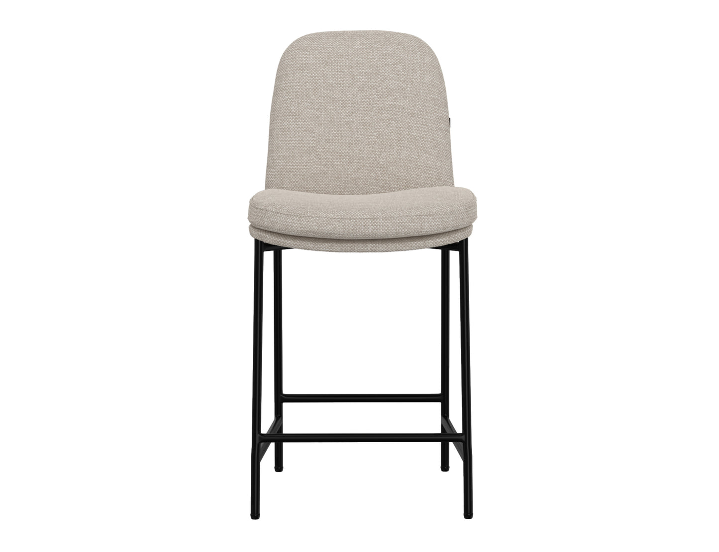 America - Metal Bar Stool - Agreeable Gray