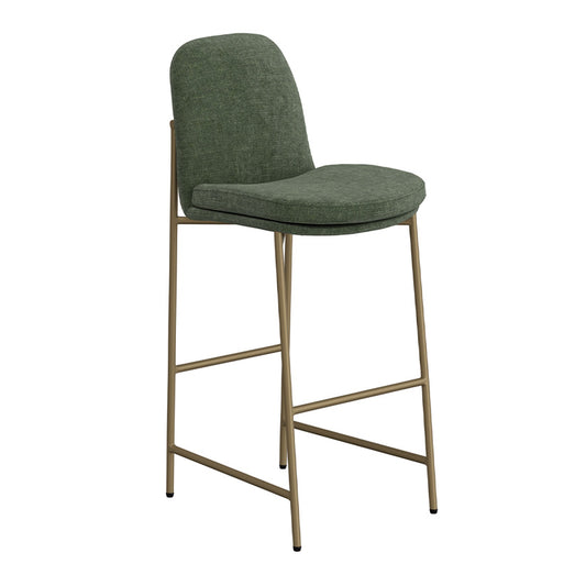 America - Bar Stool - Olive Green