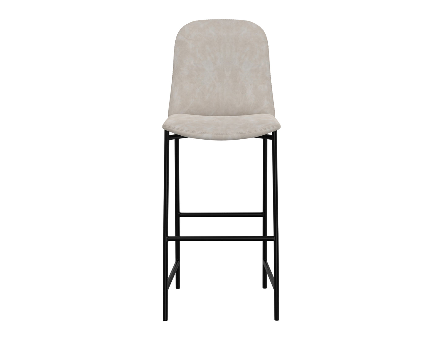 America - 30" Upholstered Barstool - Oyster