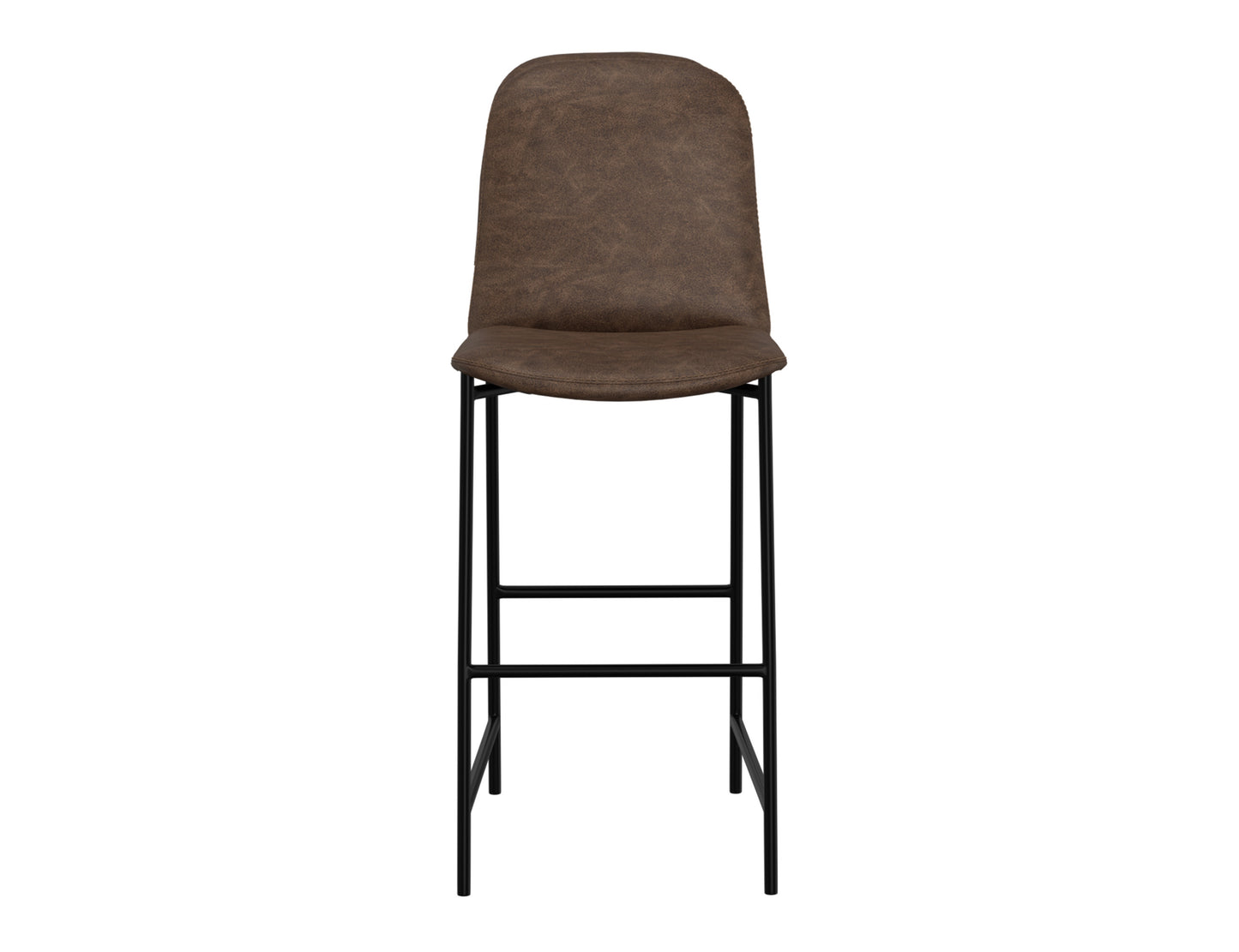 America - 30" Upholstered Barstool - Chocolate Brown