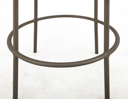 Snow - 30" Upholstered Barstool - Light Cream