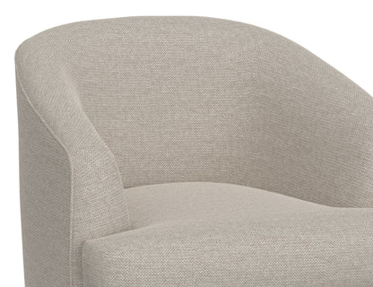 Tumbi - Swivel Accent Chair - Agreeable Gray