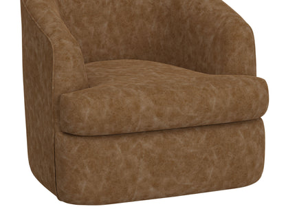 Tumbi - Swivel Accent Chair - Caramel Color