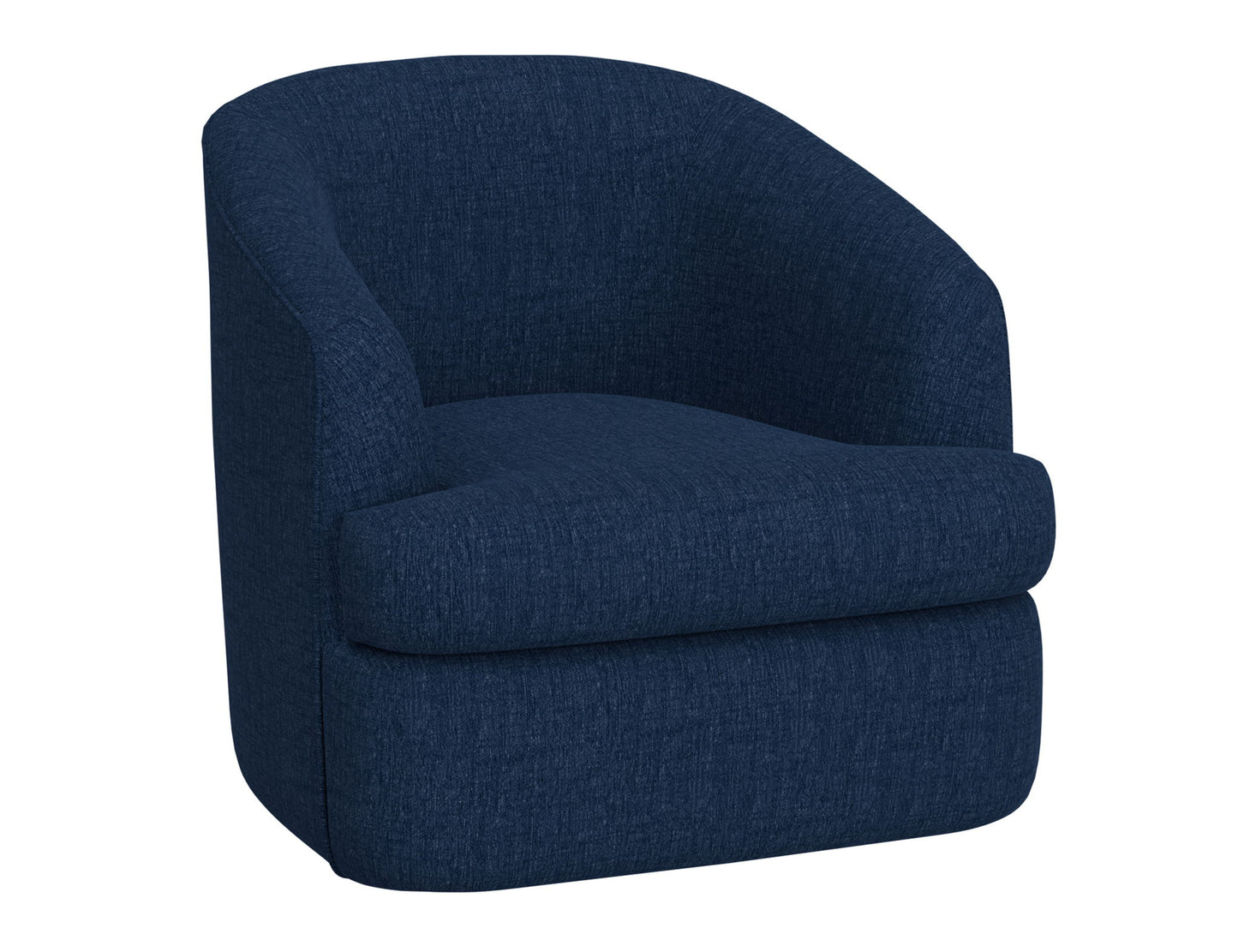 Tumbi - Swivel Accent Chair - Midnight Blue