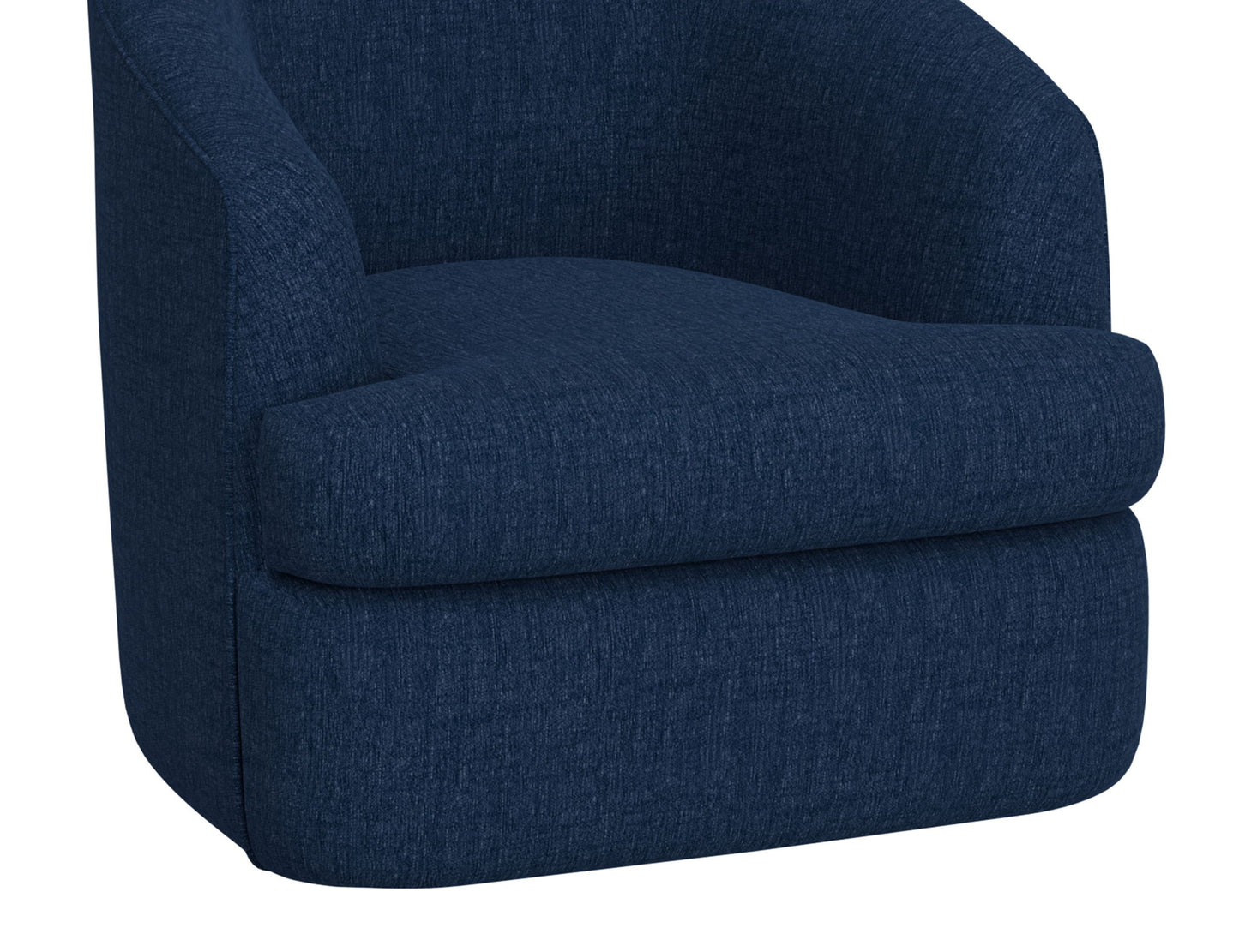 Tumbi - Swivel Accent Chair - Midnight Blue