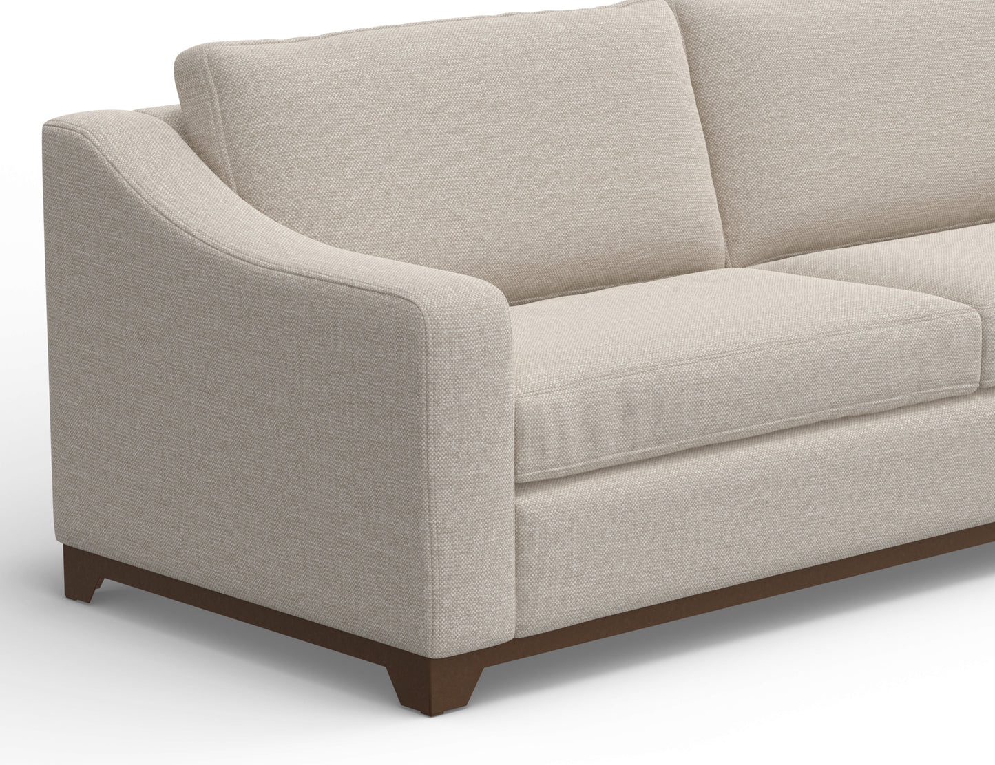 Natural Parota - Sofa - Agreeable Gray