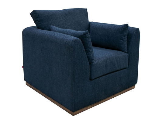 Vallarta - Arm Chair - Midnight Blue