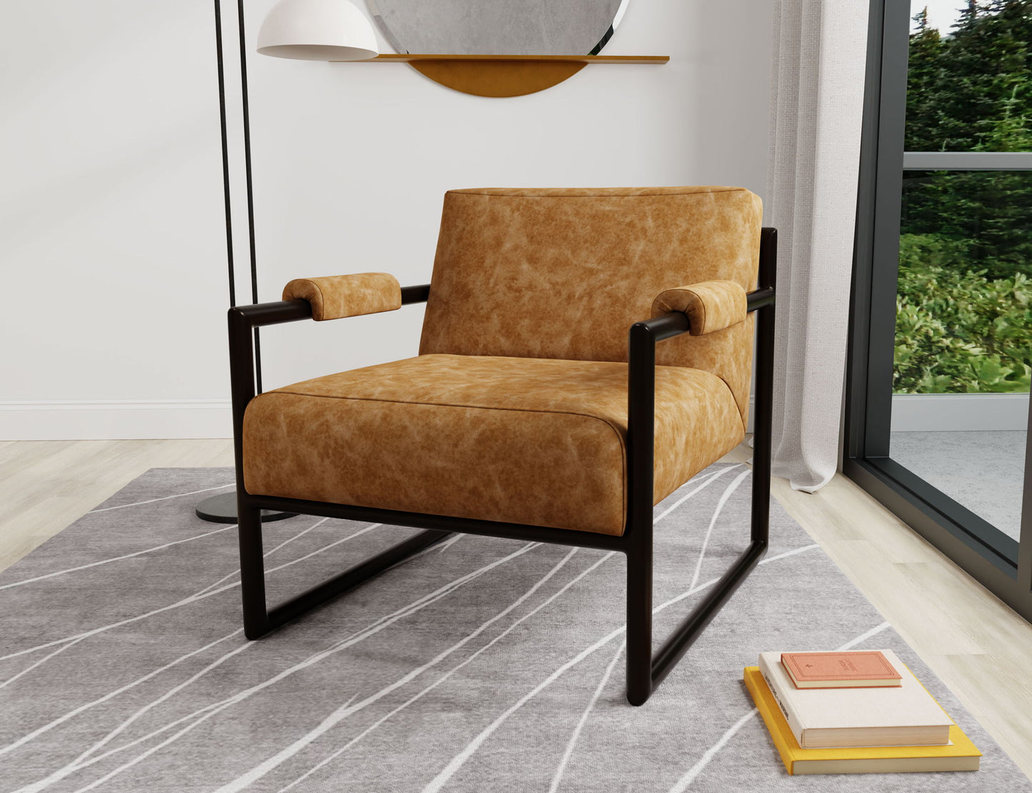 Galena - Armchair - Orange