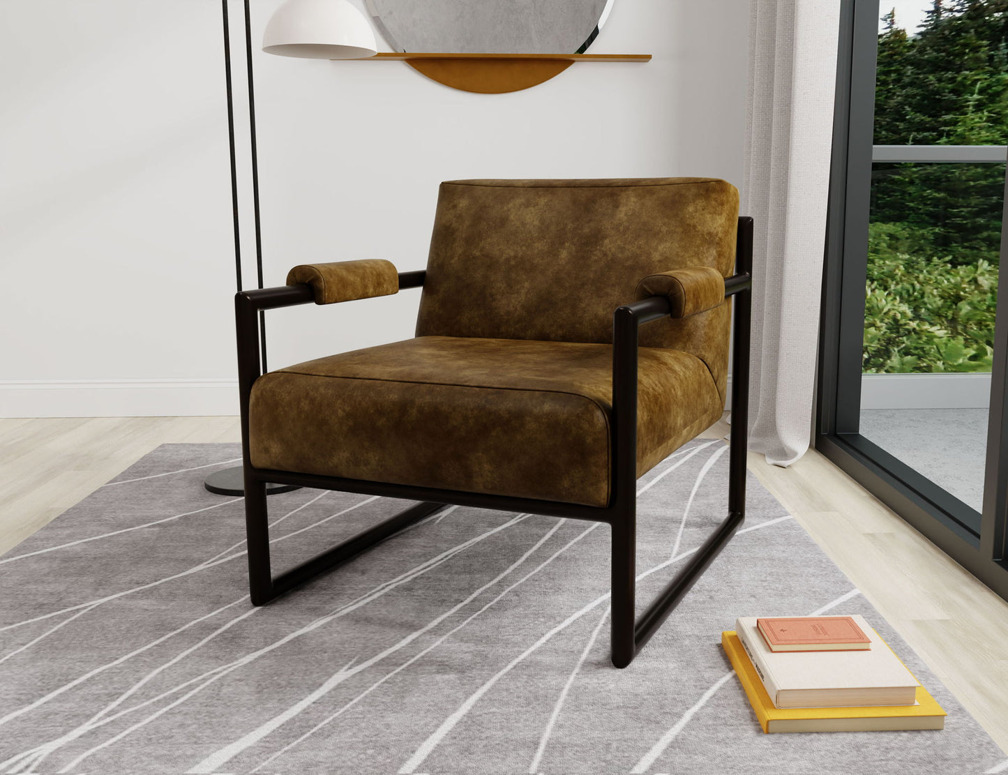 Galena - Armchair - Brown