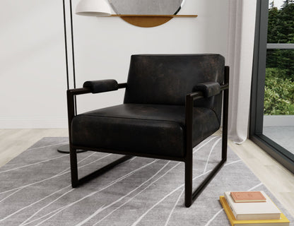 Galena - Armchair - Black