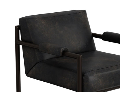 Galena - Armchair - Black